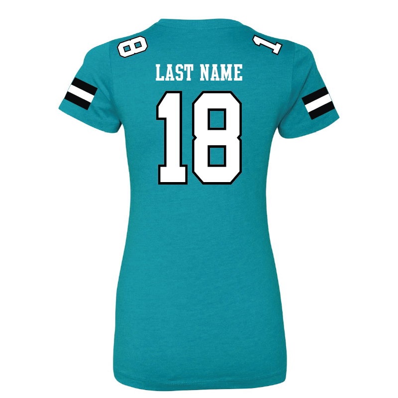 Varsity Fan Jersey CVC T-Shirt - Womens