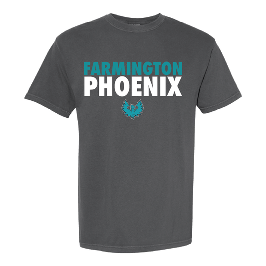 Stacked Farmington Phoenix - Mens Heavy Weight Cotton T-shirt