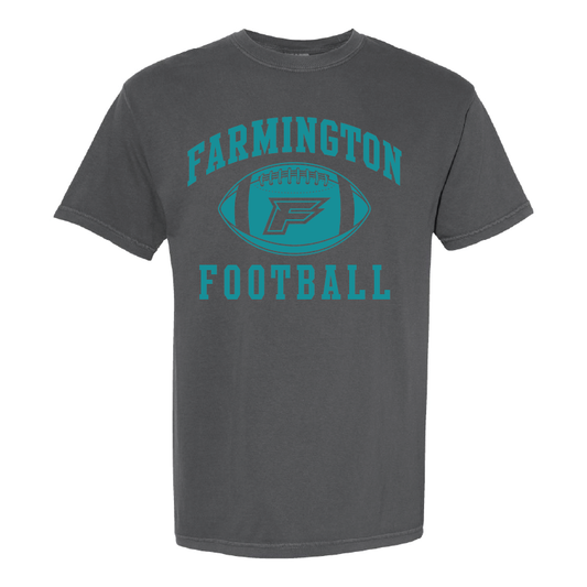 Farmington Football Icon - Mens Heavy Weight Cotton T-shirt