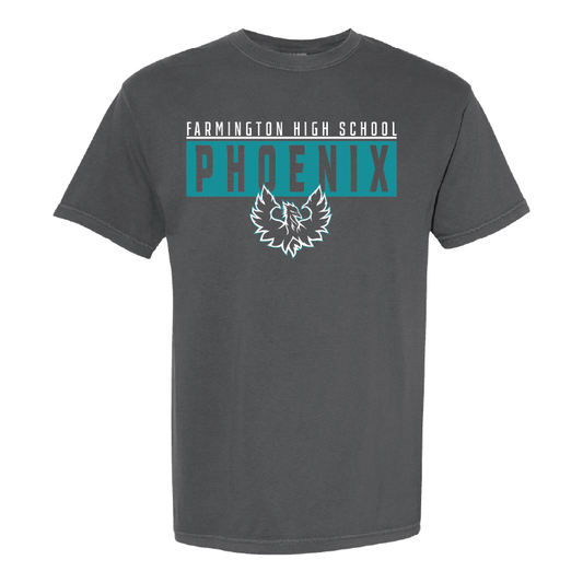 Farmington High School Phoenix Hometown - Mens Heavy Weight Cotton T-shirt