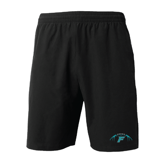 Football W/F Logo - Mens Woven Pocketed Short