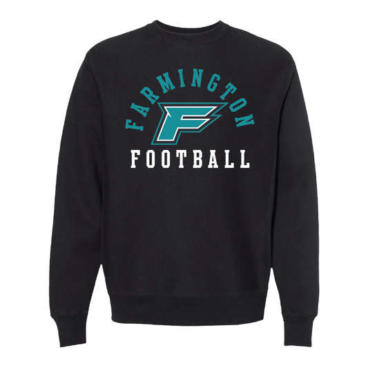 Farmington Football Arched - Mens/Unisex Crewneck