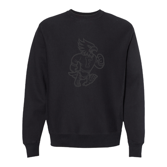 Vintage Phoenix Monochrome - Mens/Unisex Crewneck