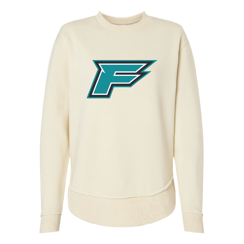 F Logo - Womens Crewneck