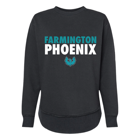 Stacked Farmington Phoenix - Womens Crewneck