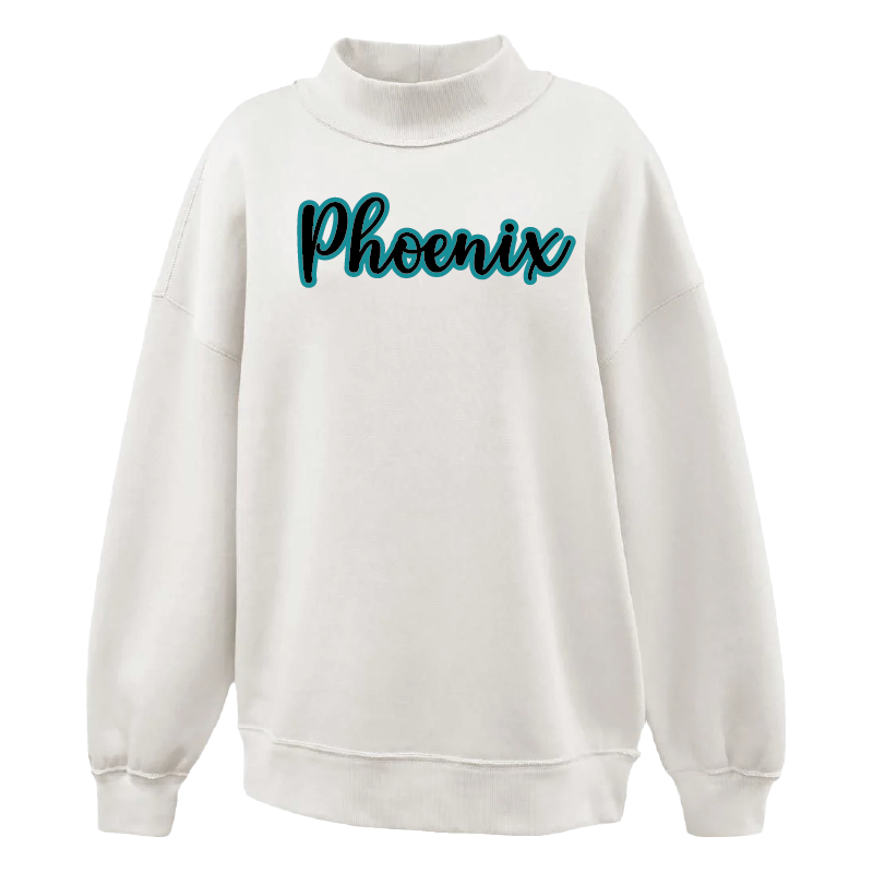 Phoenix Script - Womens Mockneck