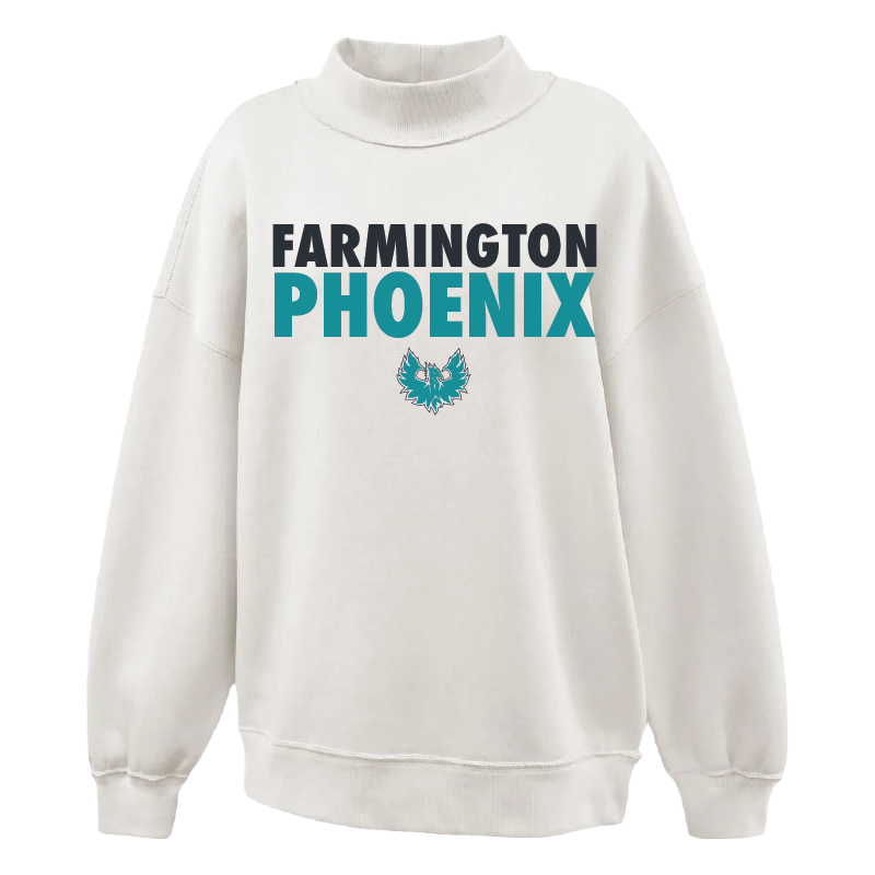 Stacked Farmington Phoenix - Womens Mockneck