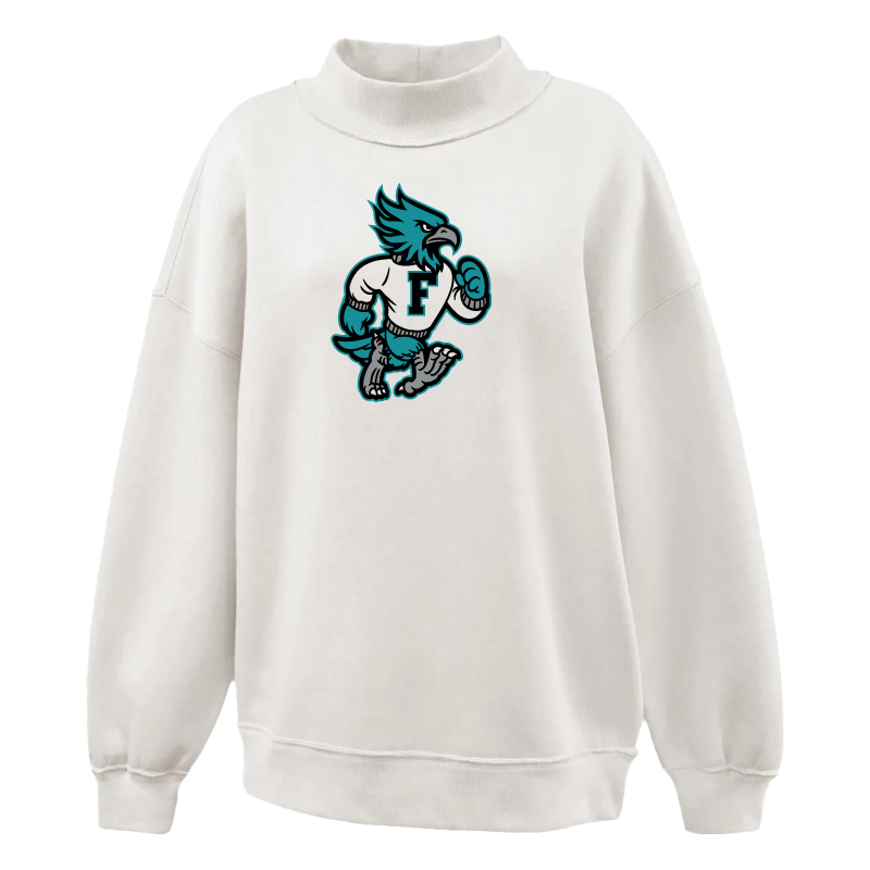 Phoenix Vintage Mascot - Womens Mockneck