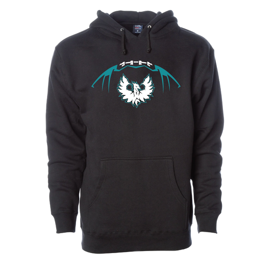 Football W/White Phoenix Logo - Adult | Youth Hoodie