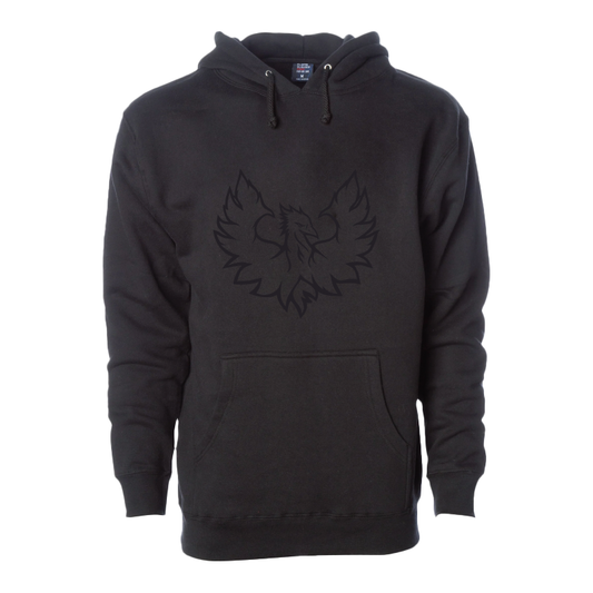 Phoenix Logo Monochrome - Mens/Unisex Hoodie