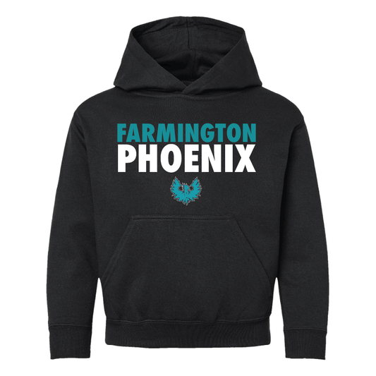 Stacked Farmington Phoenix - Youth Hoodie