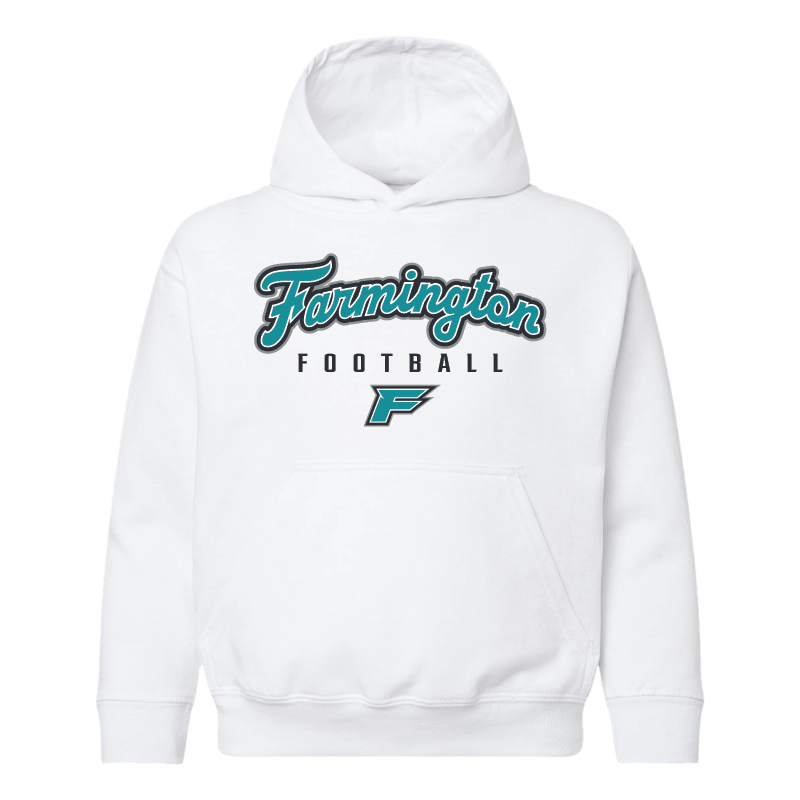 Farmington Football Script - Youth Hoodie