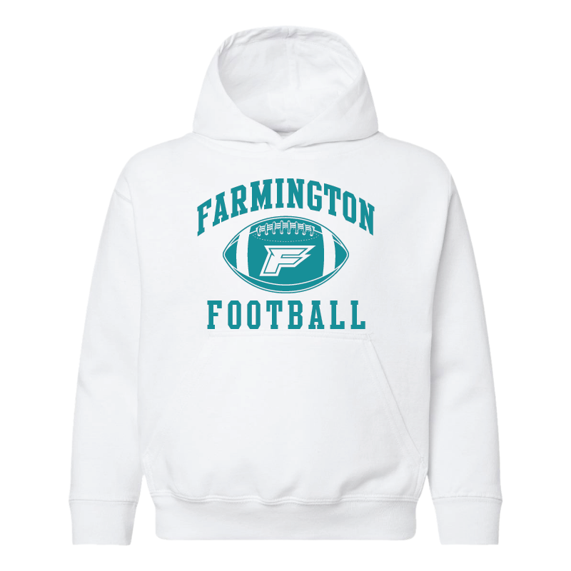 Farmington Football Icon - Youth Hoodie