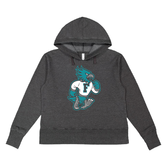 Phoenix Vintage Mascot - Womens Vintage Wash Hoodie Sweatshirt
