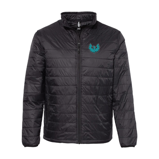 Teal Phoenix Logo - Mens | Womens Puffer Jacket