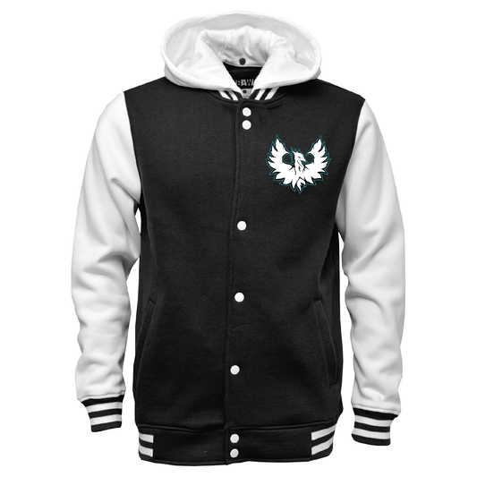 White Phoenix Logo - Mens | Womens | Youth Varsity Jacket