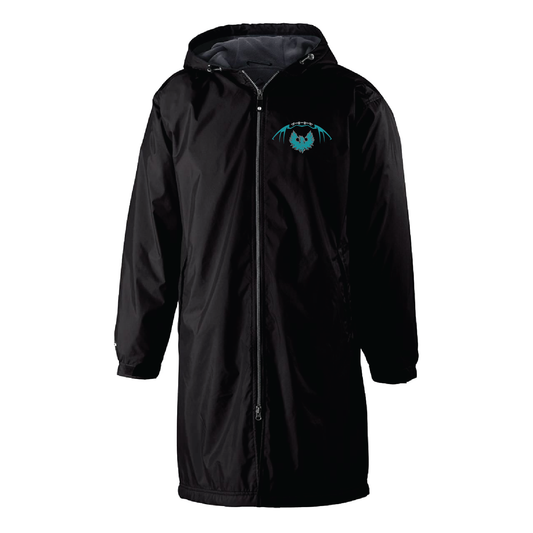 Football W/Teal Phoenix Logo - Mens Conquest Jacket