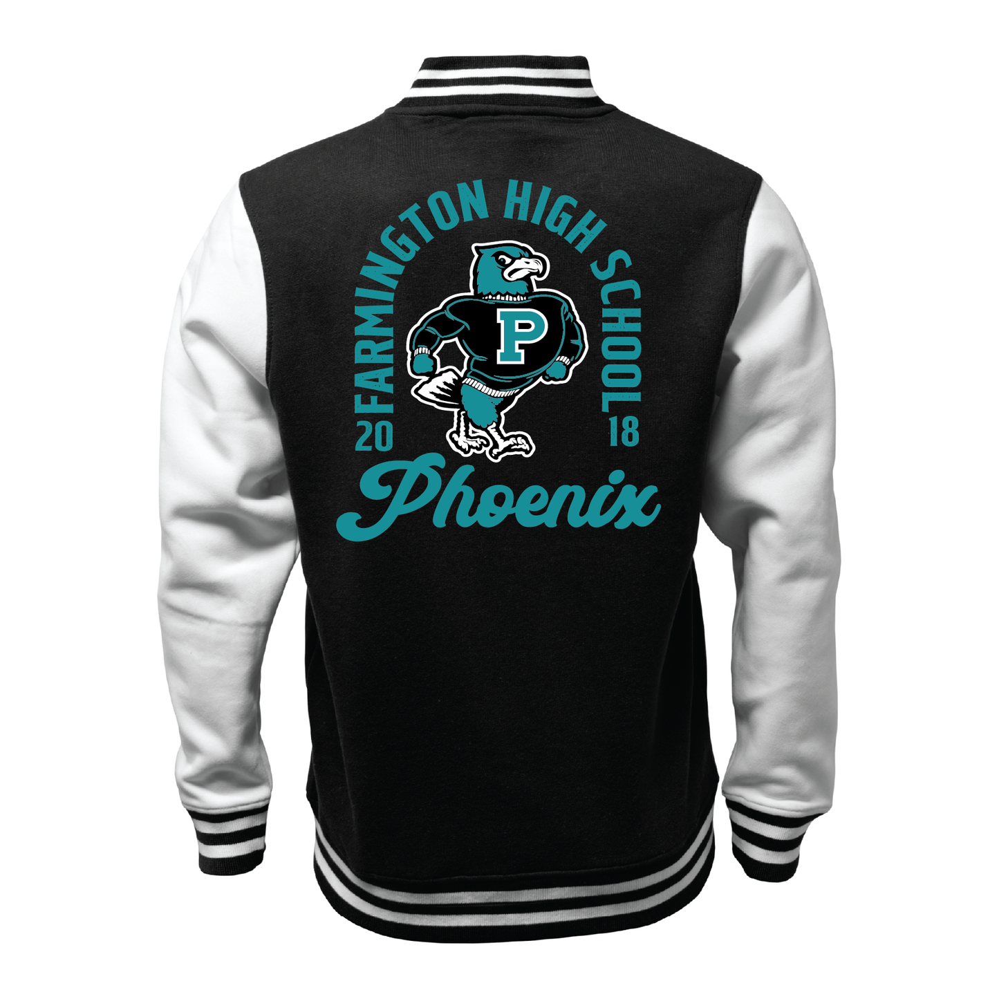 Phoenix Script - Mens | Womens | Youth Varsity Jacket