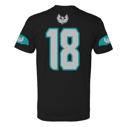 Black Sophomore Jersey - Mens | Womens | Youth CVC T-Shirt