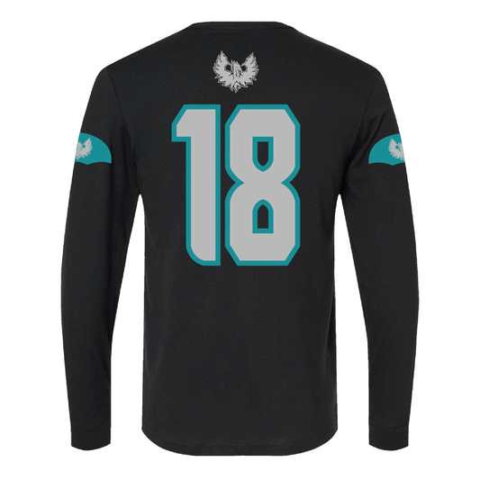 Black Sophomore Jersey - Mens | Womens | Youth Long Sleeve T-Shirt