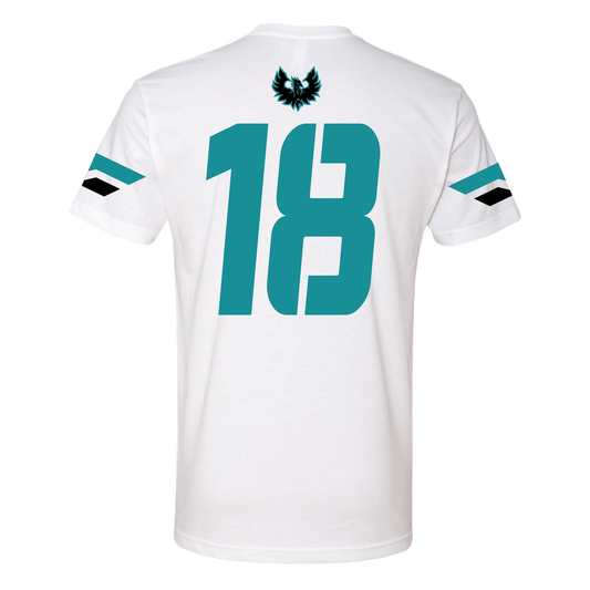 White Sophomore Jersey - Mens | Womens | Youth CVC T-Shirt