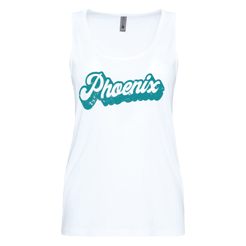 Retro Script - Womens Tank Top