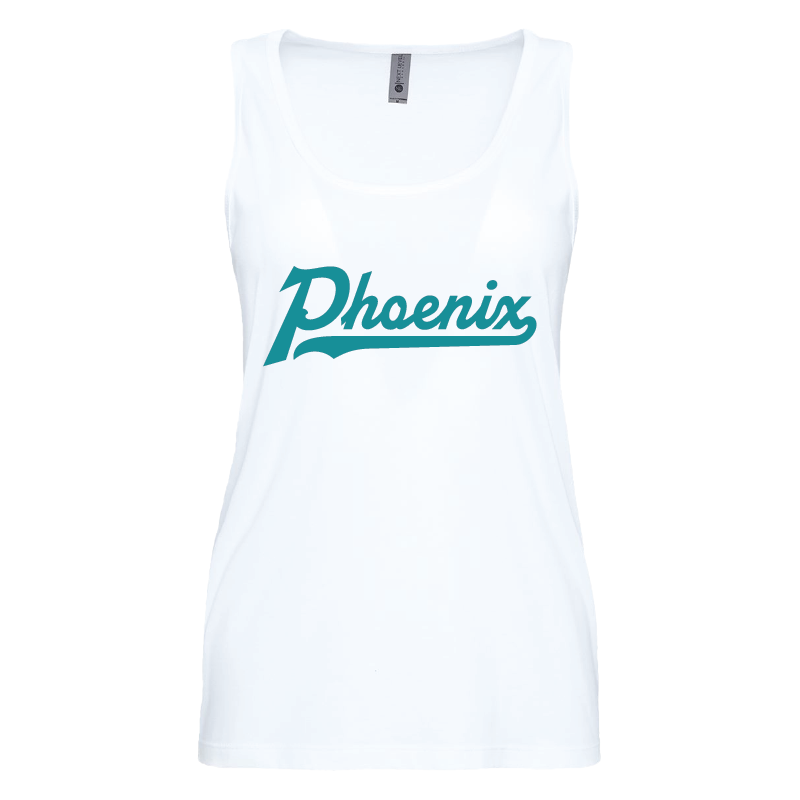 Phoenix Single Color Script - Womens Tank Top