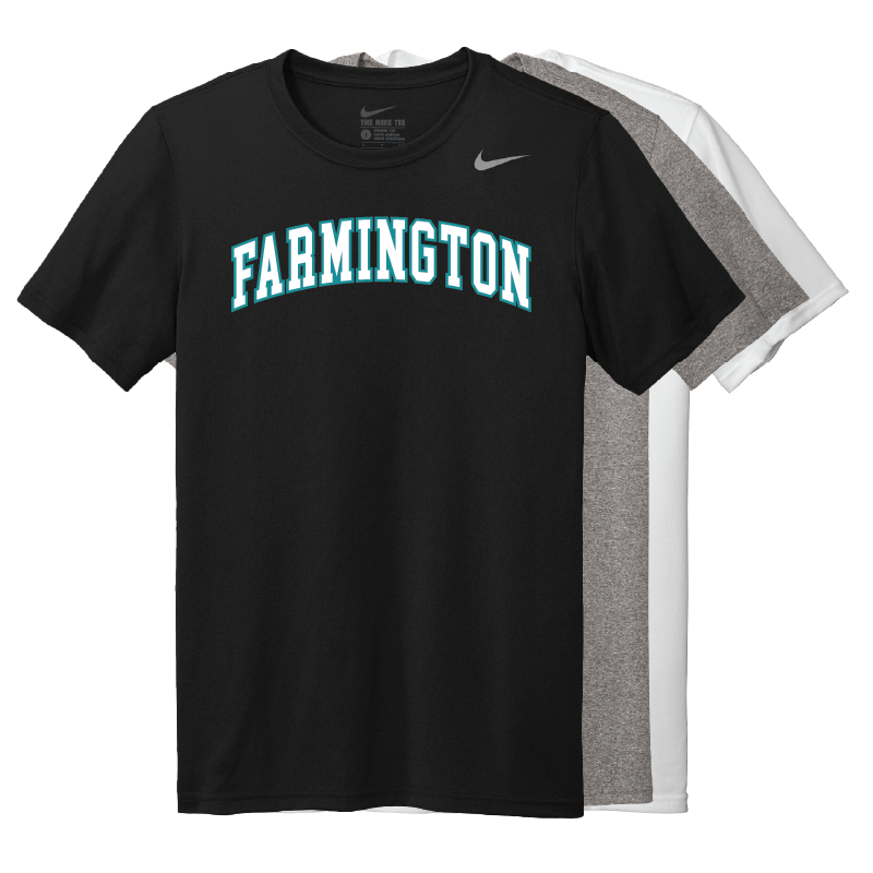 Farmington Wordmark - Mens Team Legend Short Sleeve Crew