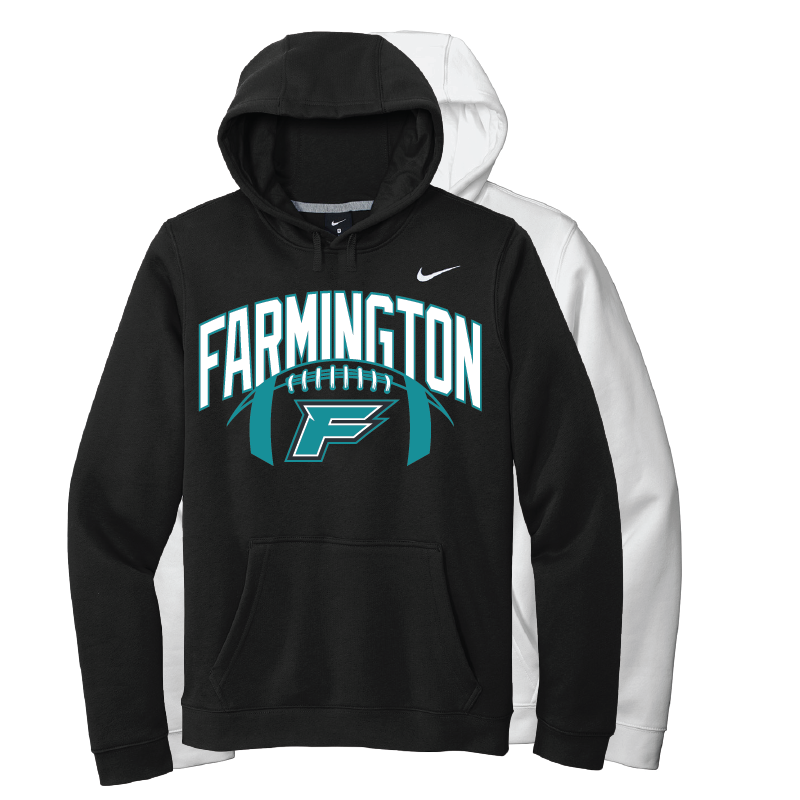 Farmington Arch w/ Football - Mens Nike Club Training Pullover Hoodie
