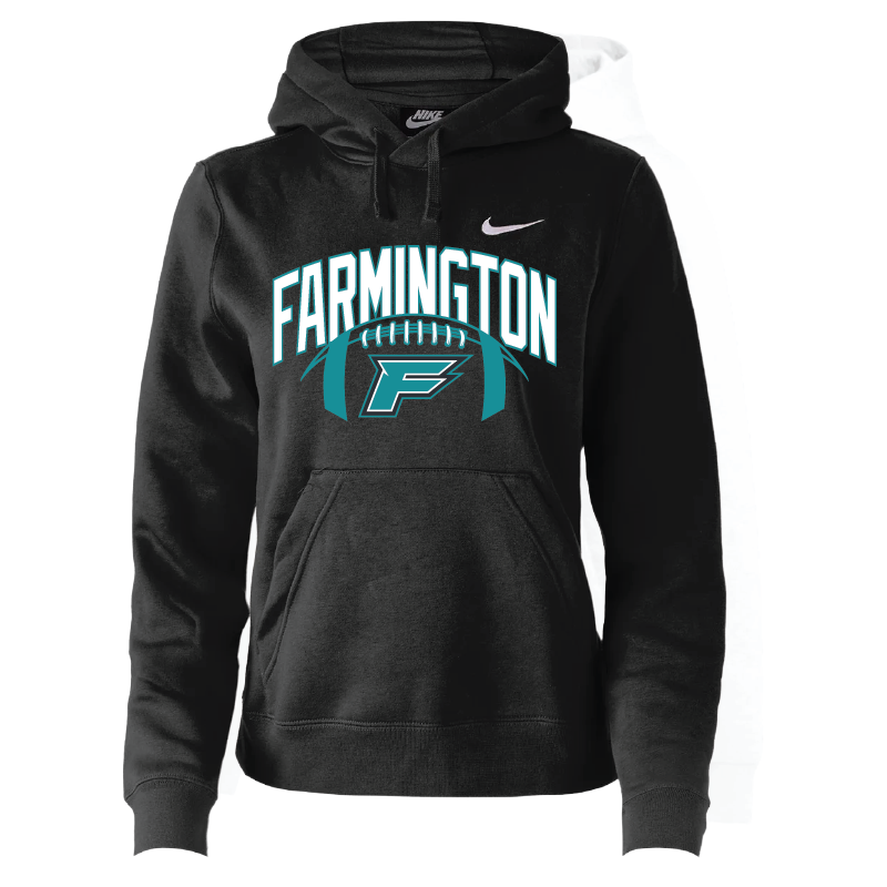 Farmington Arch w/ Football - Womens Nike Club Training Pullover Hoodie