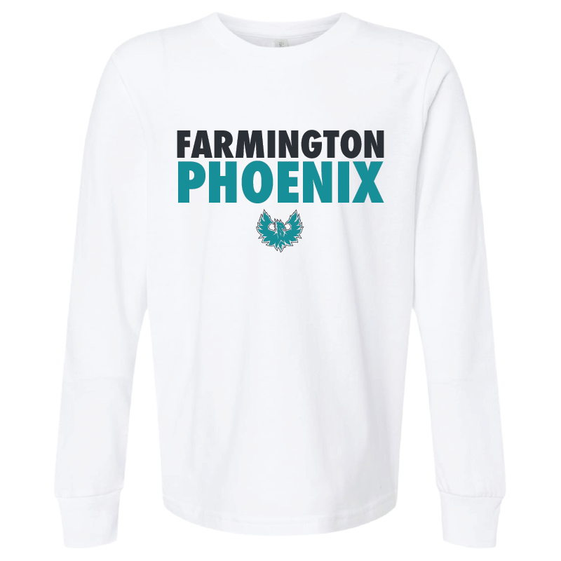 Stacked Farmington Phoenix - Youth Long Sleeve T-Shirt