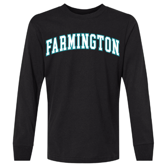 Farmington Wordmark - Youth Long Sleeve T-Shirt