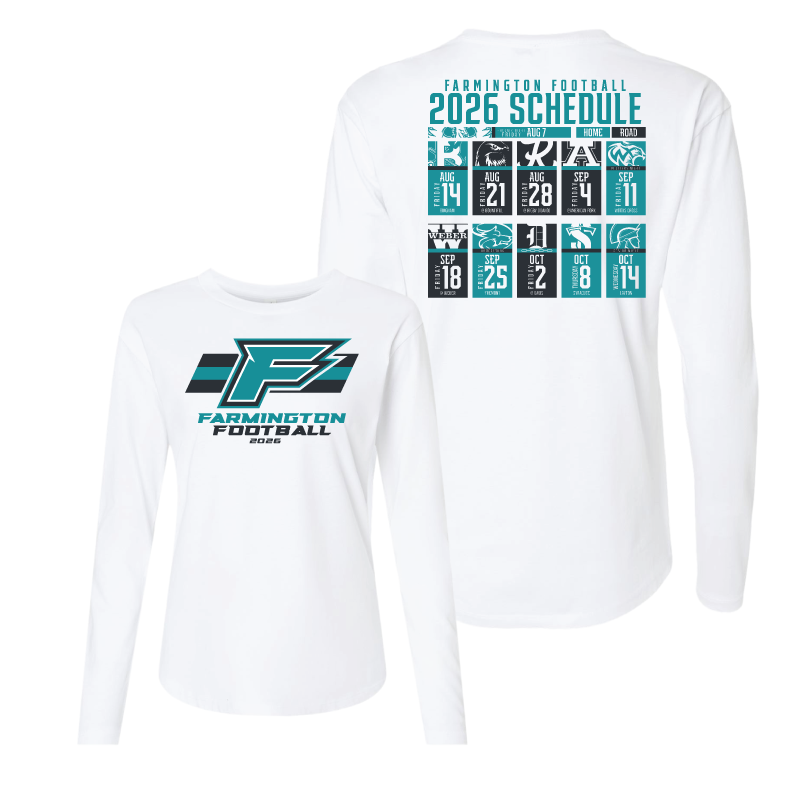 Farmington Phoenix 2026 Schedule - Womens Long Sleeve T-Shirt