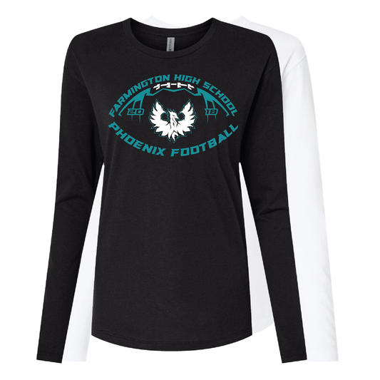 Farmington High School Phoenix Football W/White Phoenix - Mens | Womens | Youth Long Sleeve T-Shirt