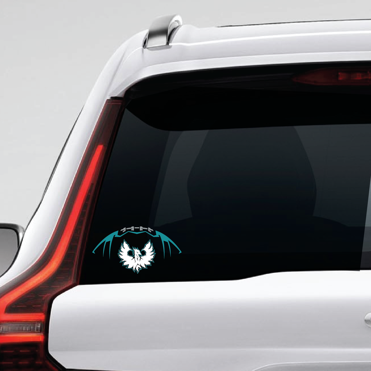 Football W/White Phoenix - Decal