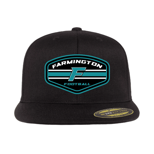 Farmington Football Stripe - Flat Bill Flexfit