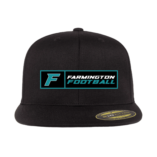Farmington Football Patch - Flat Bill Flexfit
