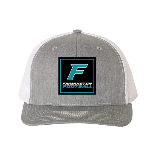 Farmington Football Square Patch - Trucker