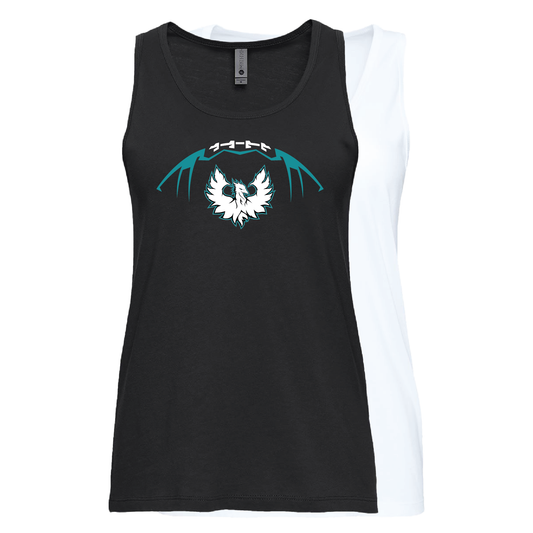 Football W/White Phoenix Logo - Mens | Womens | Youth Tank Top