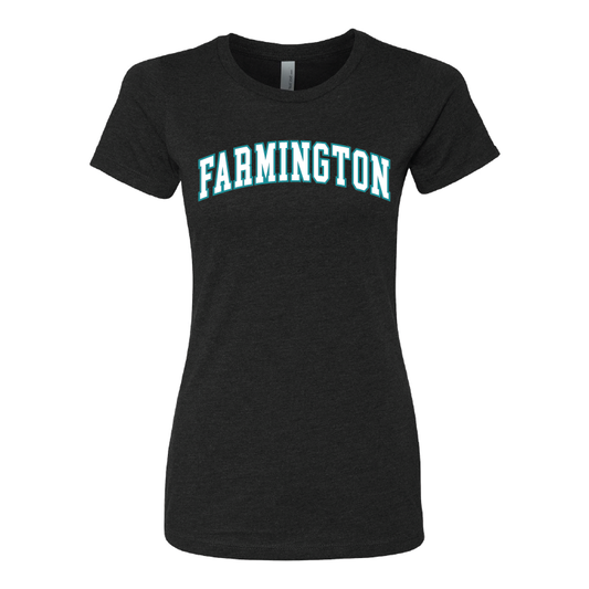 Farmington Wordmark - Womens CVC T-Shirt