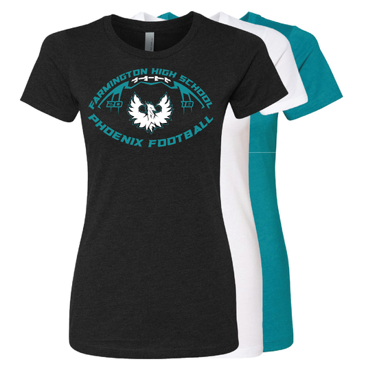 Farmington High School Phoenix Football W/White Phoenix - Mens | Womens | Youth CVC T-Shirt