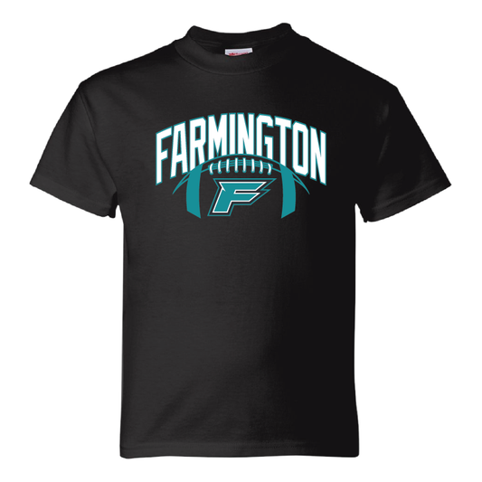 Farmington Arch w/ Football - Youth T-Shirt