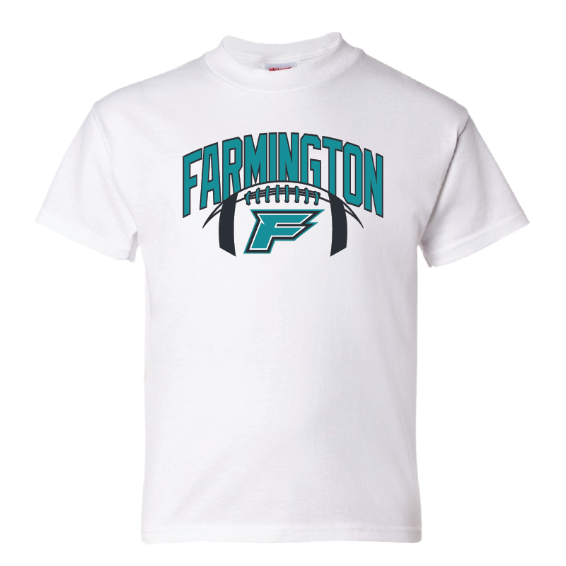 Farmington Arch w/ Football - Youth T-Shirt