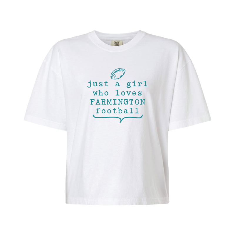 Just A Girl.. - Womens Heavy Weight Boxy T-shirt