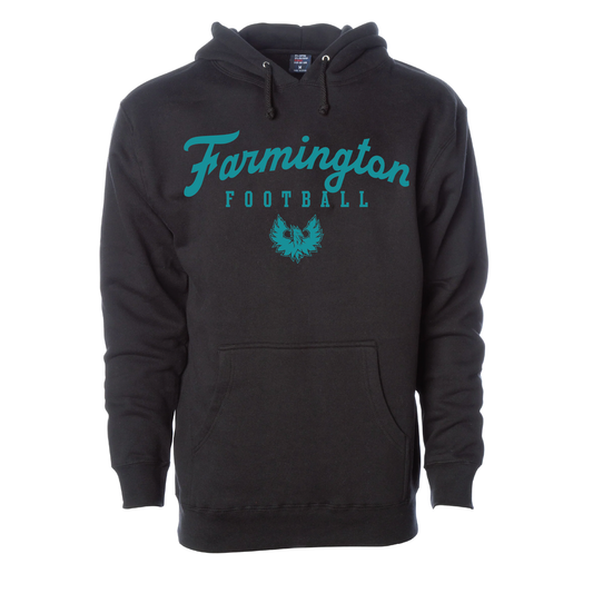 Farmington Script Football - Adult | Youth Hoodie