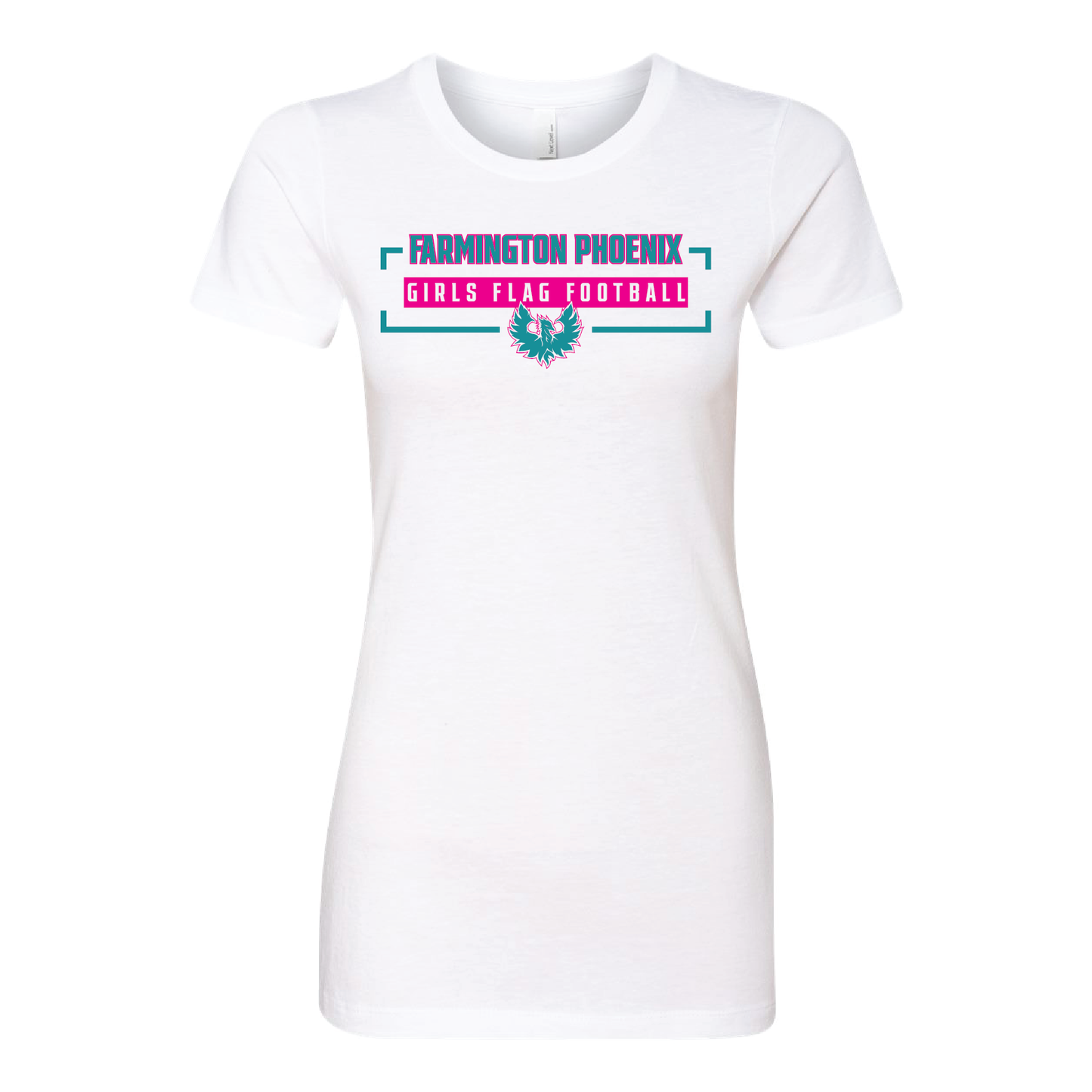 Farmington Phoenix Flag Football - Mens | Womens | Youth CVC T-Shirt