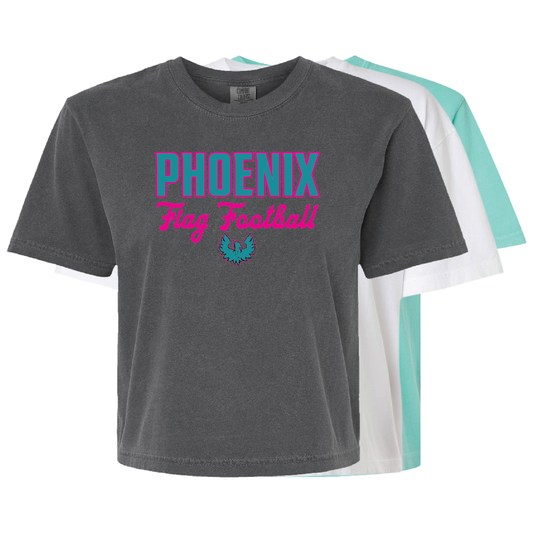 Phoenix Flag Football - Mens | Womens Heavy Weight Cotton T-shirt