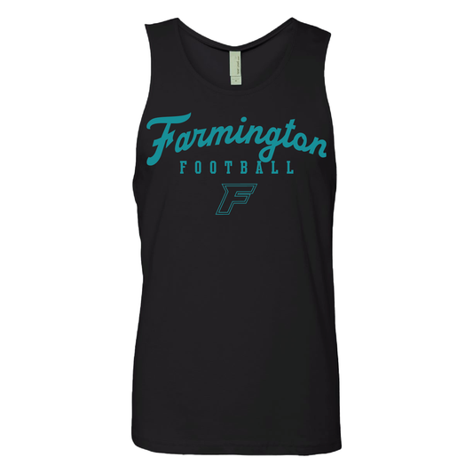 Farmington Script Football F Logo - Mens | Womens | Youth Tank Top