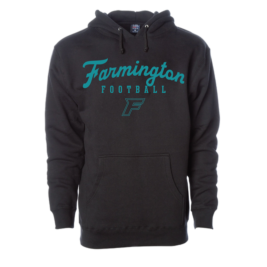 Farmington Script Football F Logo - Adult | Youth Hoodie
