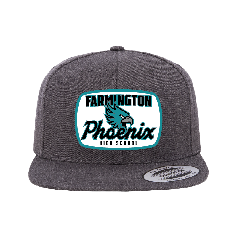 Vintage Farmington Phoenix Football Patch - Flat Bill Snapback
